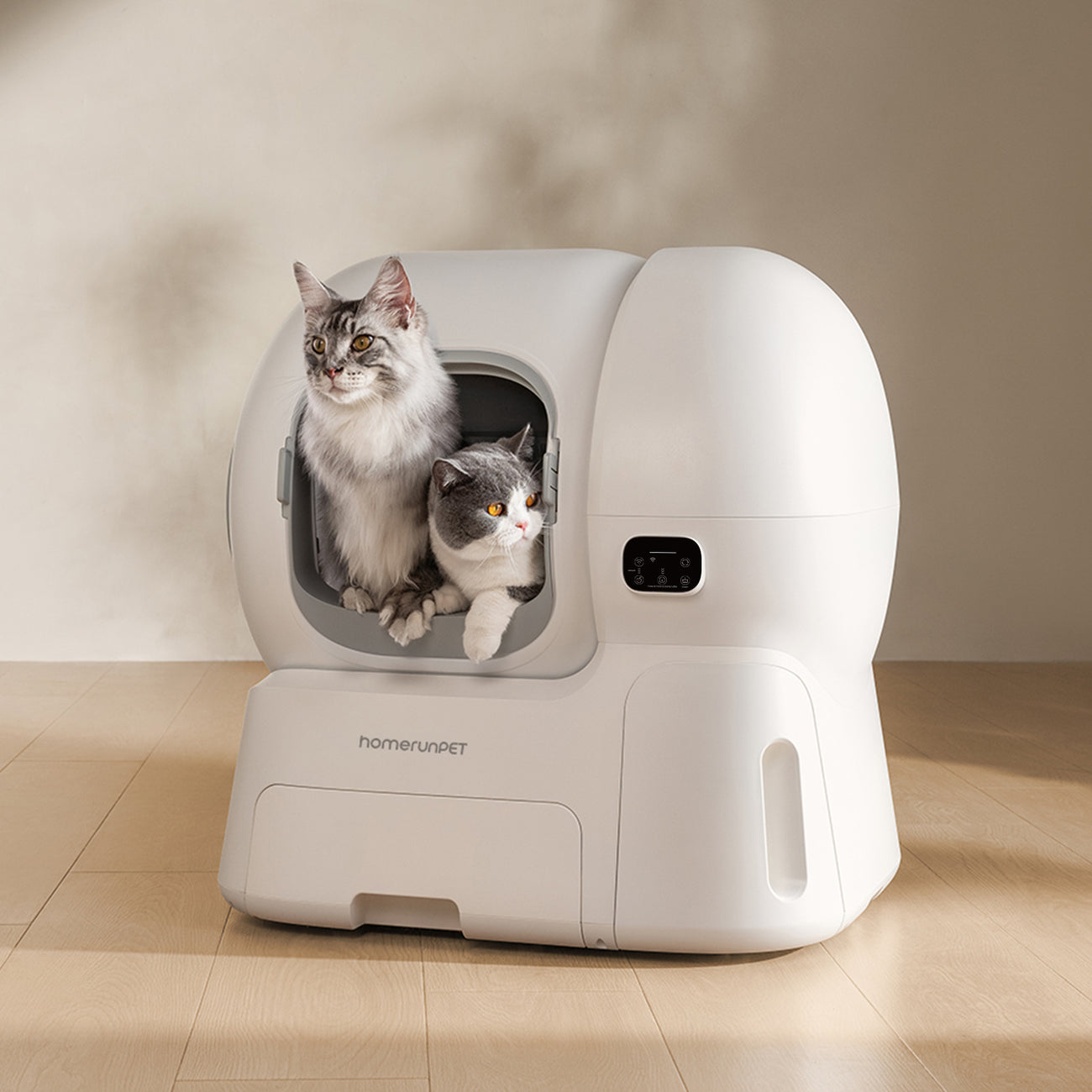 HomerunPet CS106 Self-Cleaning Litter Box – Hassle-Free Hygiene for Your Cat