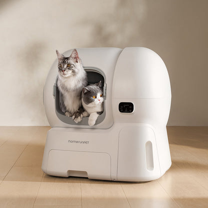 HomerunPet CS106 Self-Cleaning Litter Box – Hassle-Free Hygiene for Your Cat