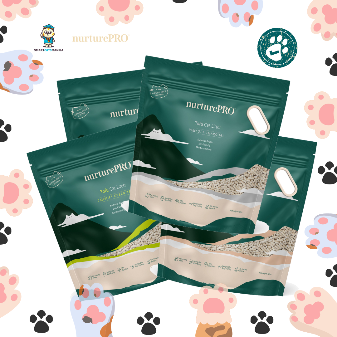 Nurture Pro Tofu Cat Litter – Natural, Clumping, and Dust-Free (2.5kg / 7L)