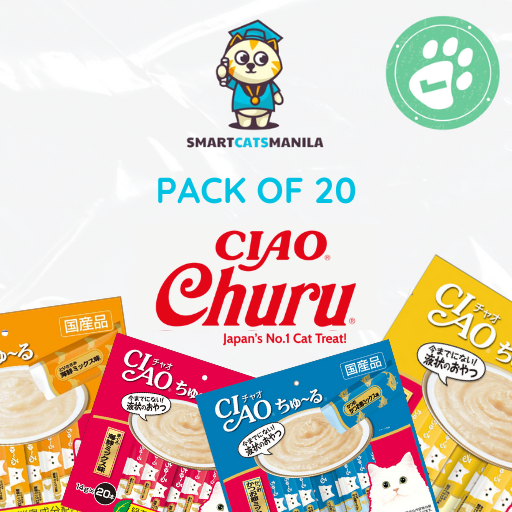 Inaba Churu Cat Treat – 14g x 20 Tubes | Assorted Creamy Flavors
