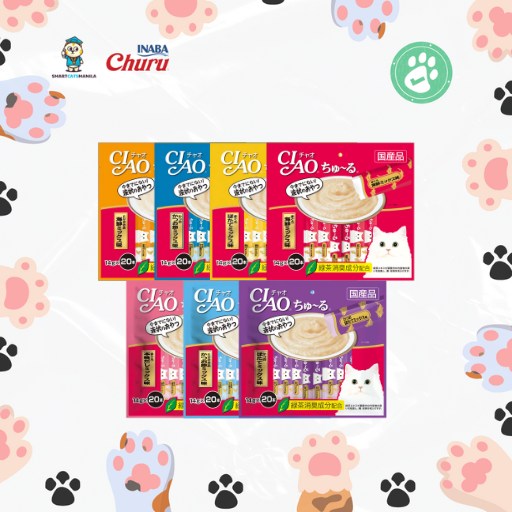Inaba Churu Cat Treat – 14g x 20 Tubes | Assorted Creamy Flavors