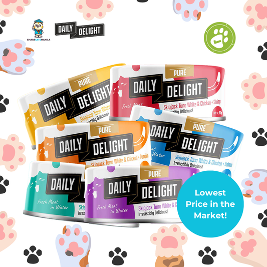 Daily Delight Pure Series – Skipjack Tuna White & Chicken Wet Cat Food (80g)